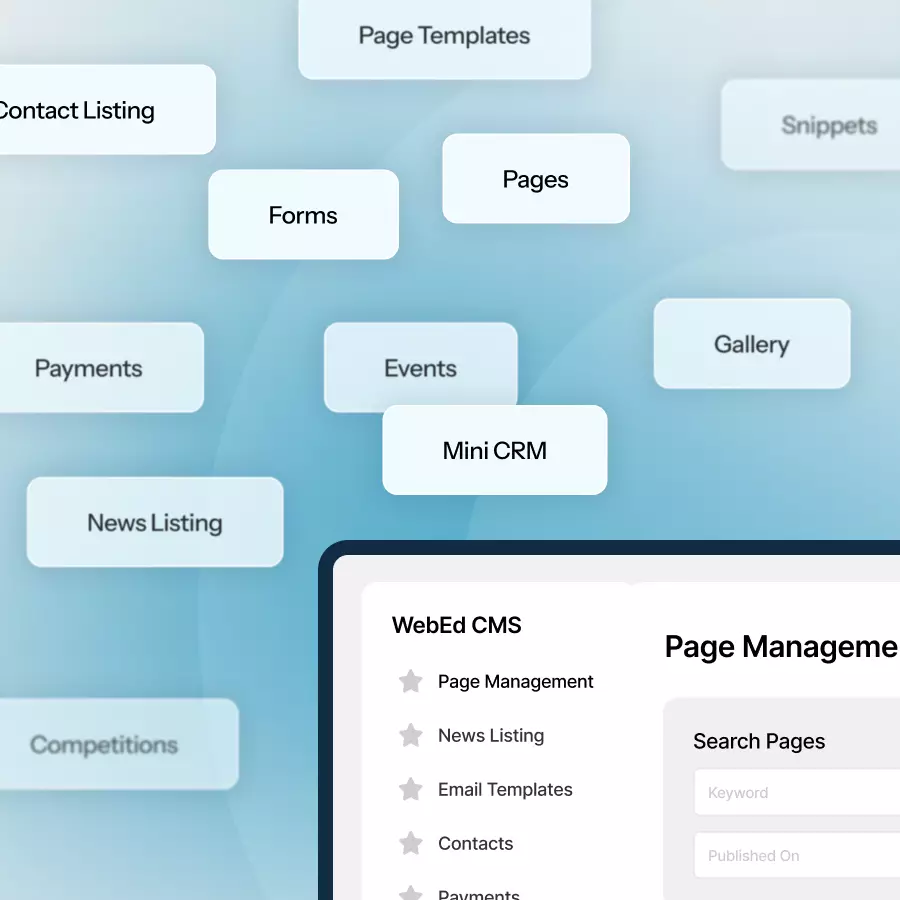 webed core modules