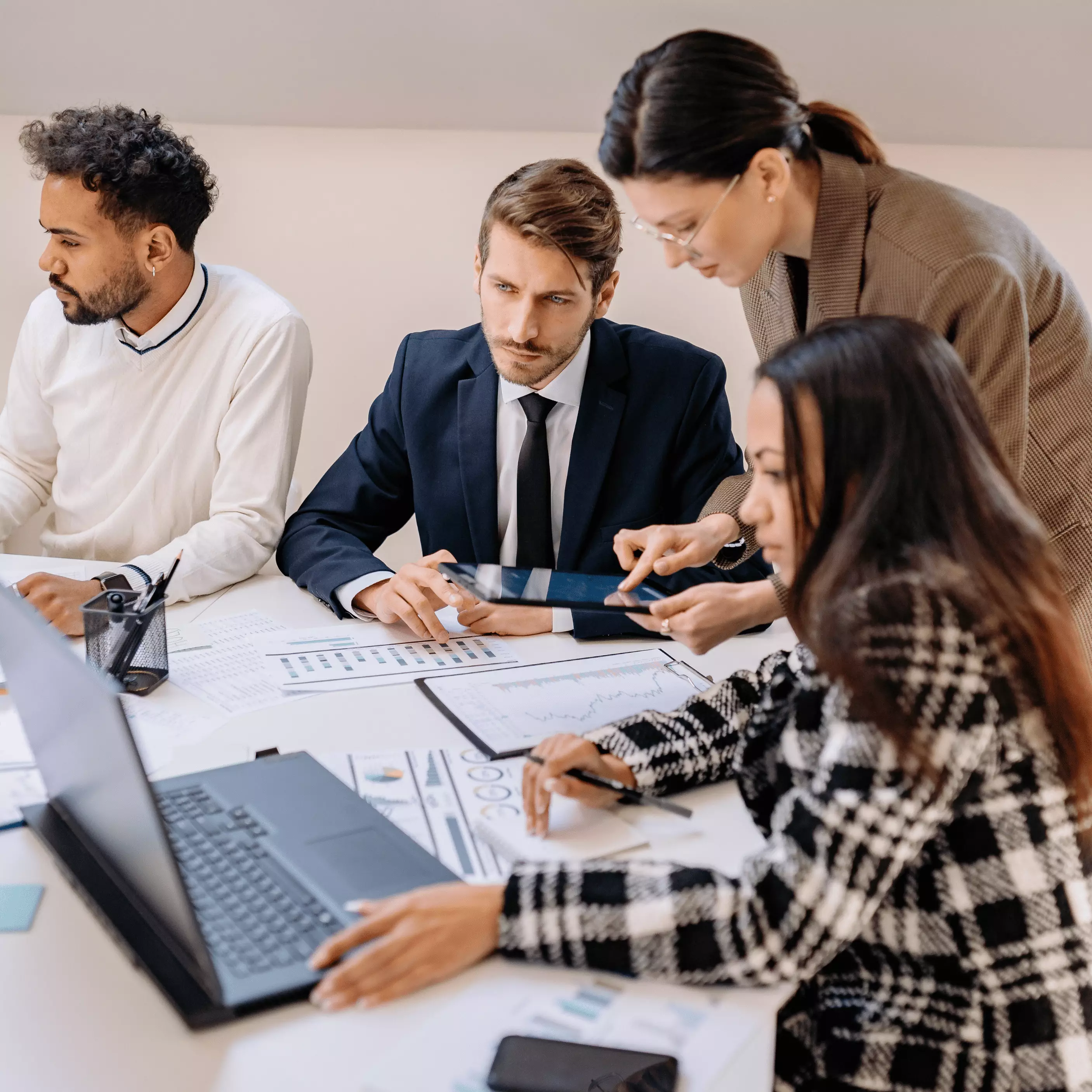 Creative Team Member Profiles Associates listing with names and roles